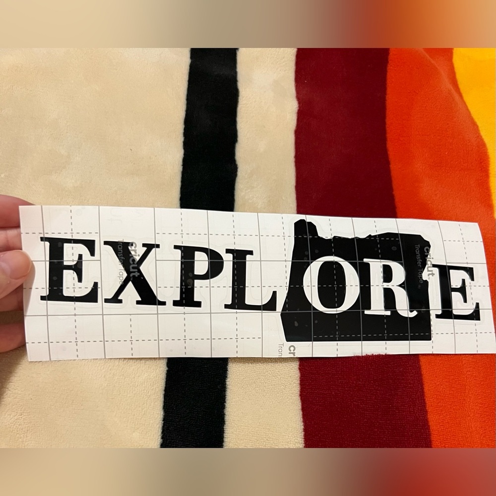 Explore OR Vinyl Decal 🌲